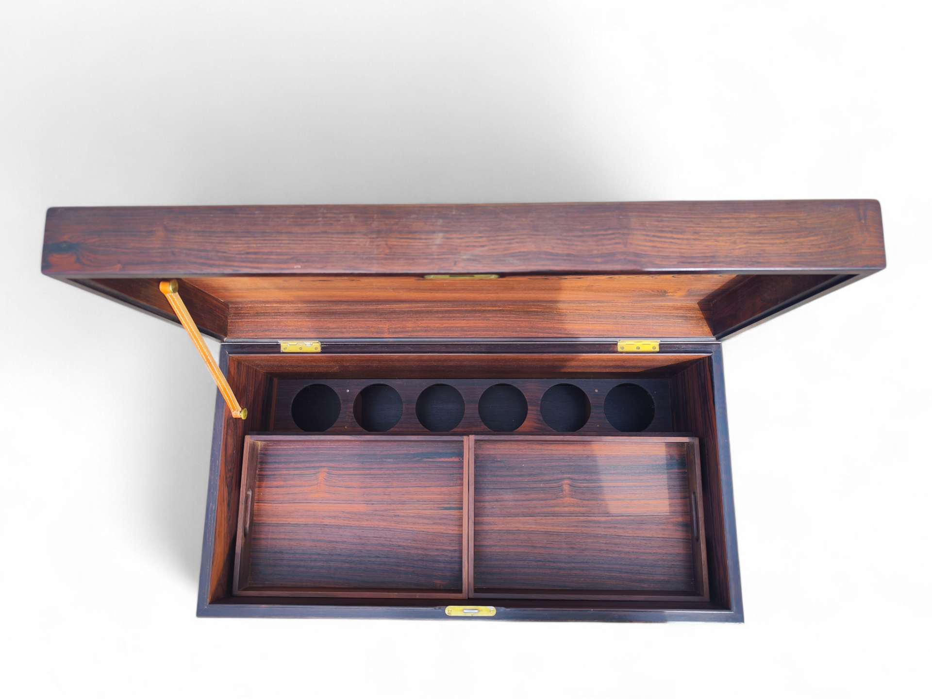Poul Heltborg Rosewood bar chest - Image 7