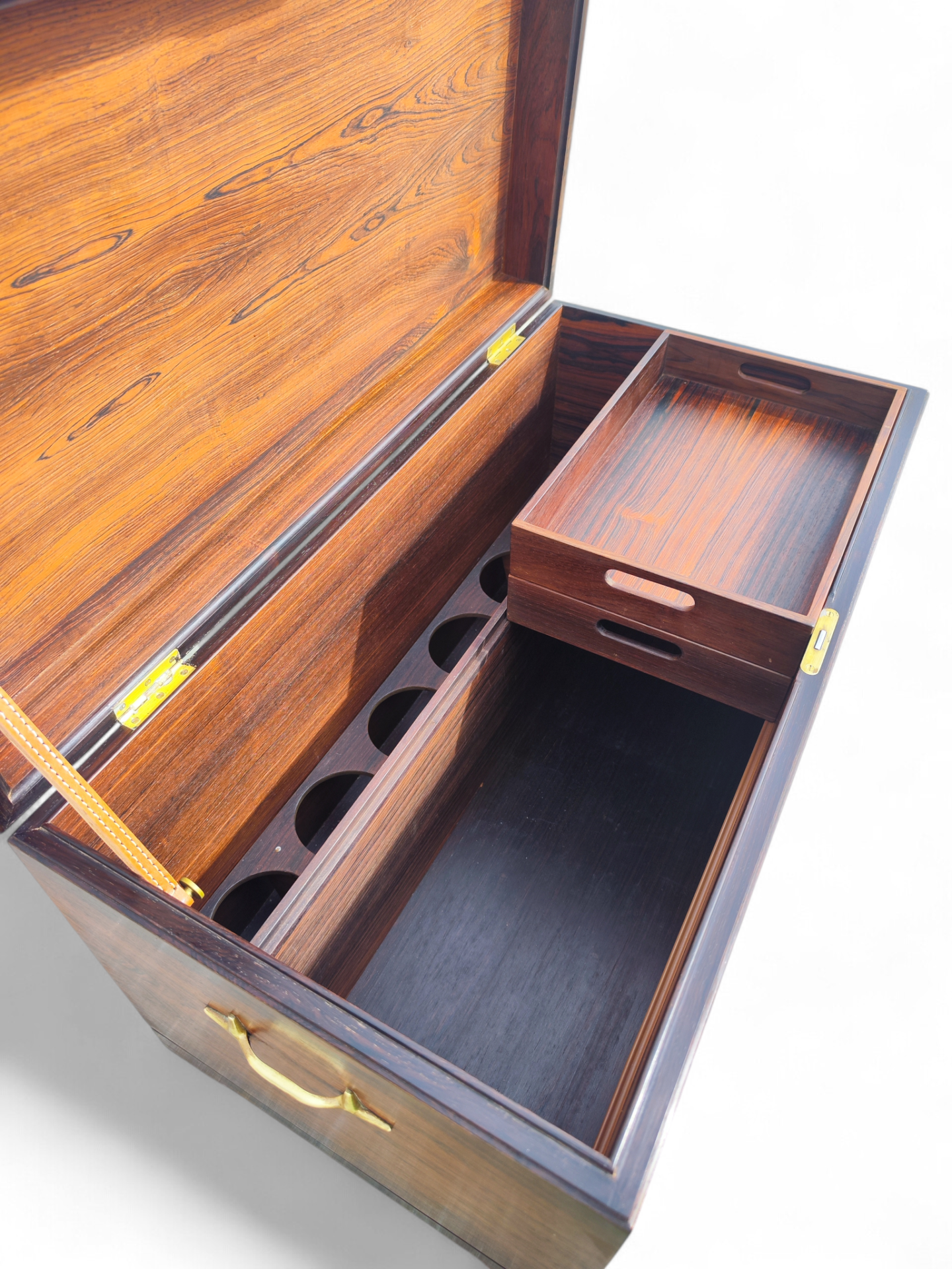 Poul Heltborg Rosewood bar chest - Image 6