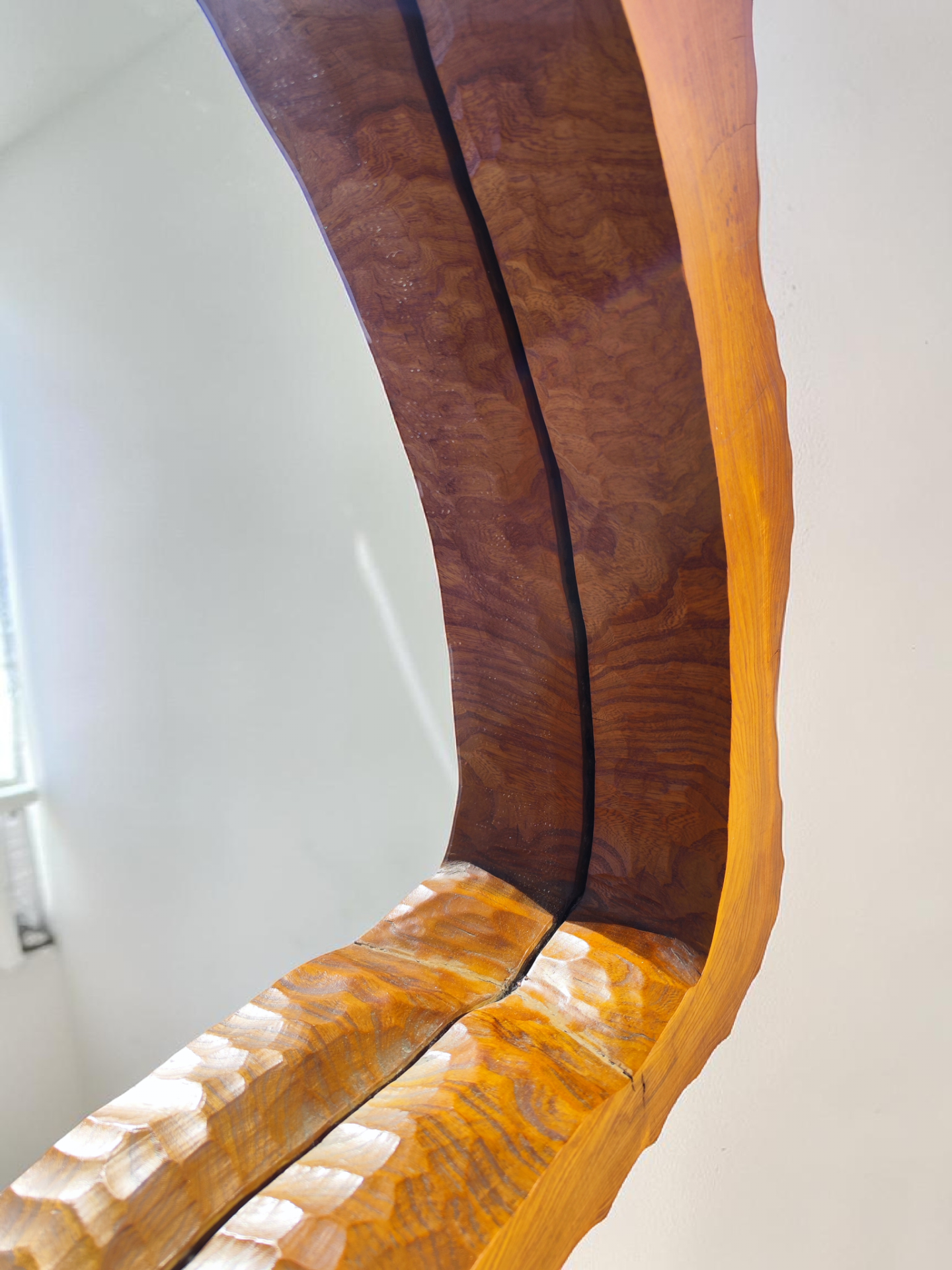 XL Primitive oak mirror - Image 3