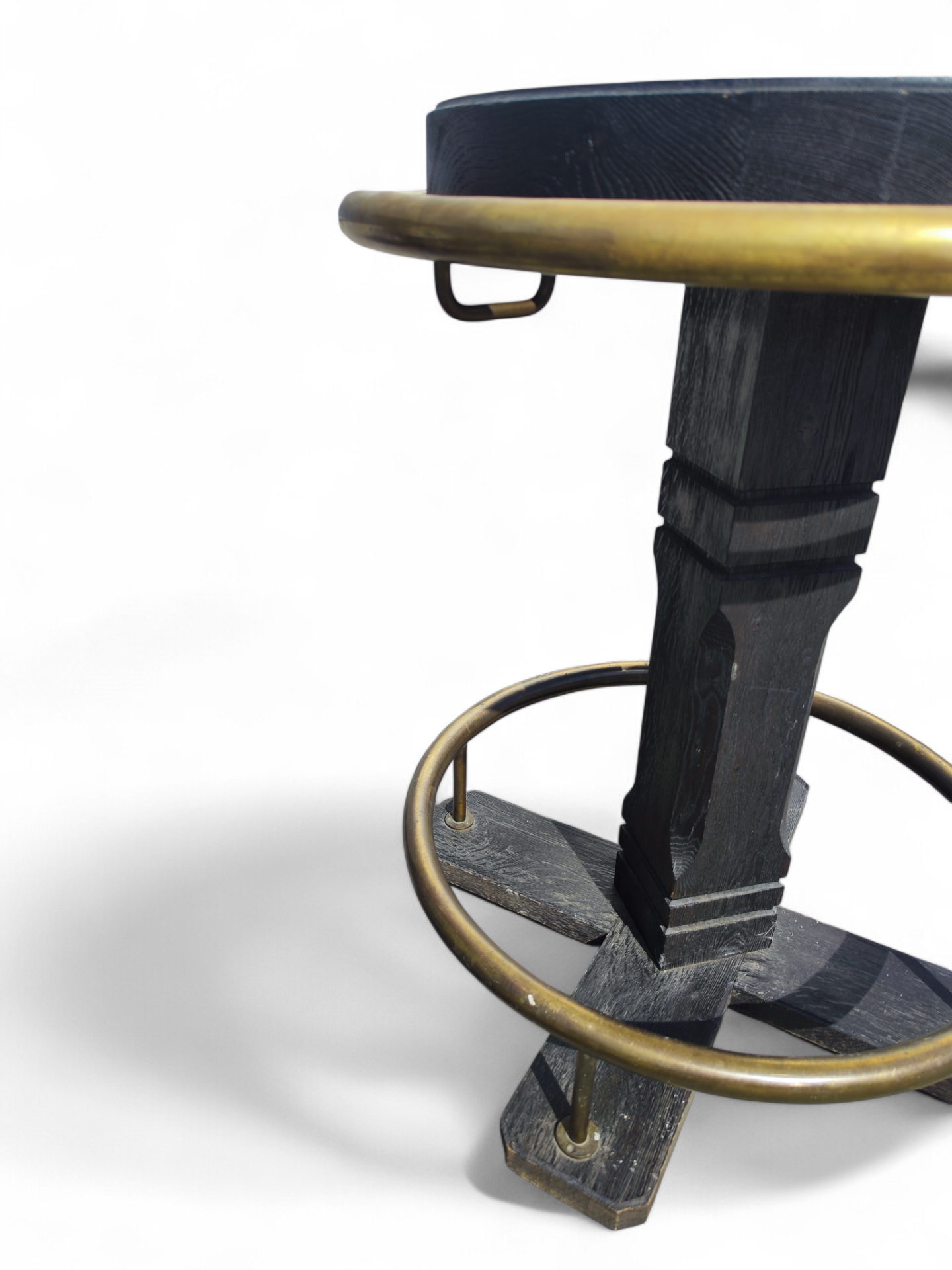 1940's ebonised bartables - Image 5