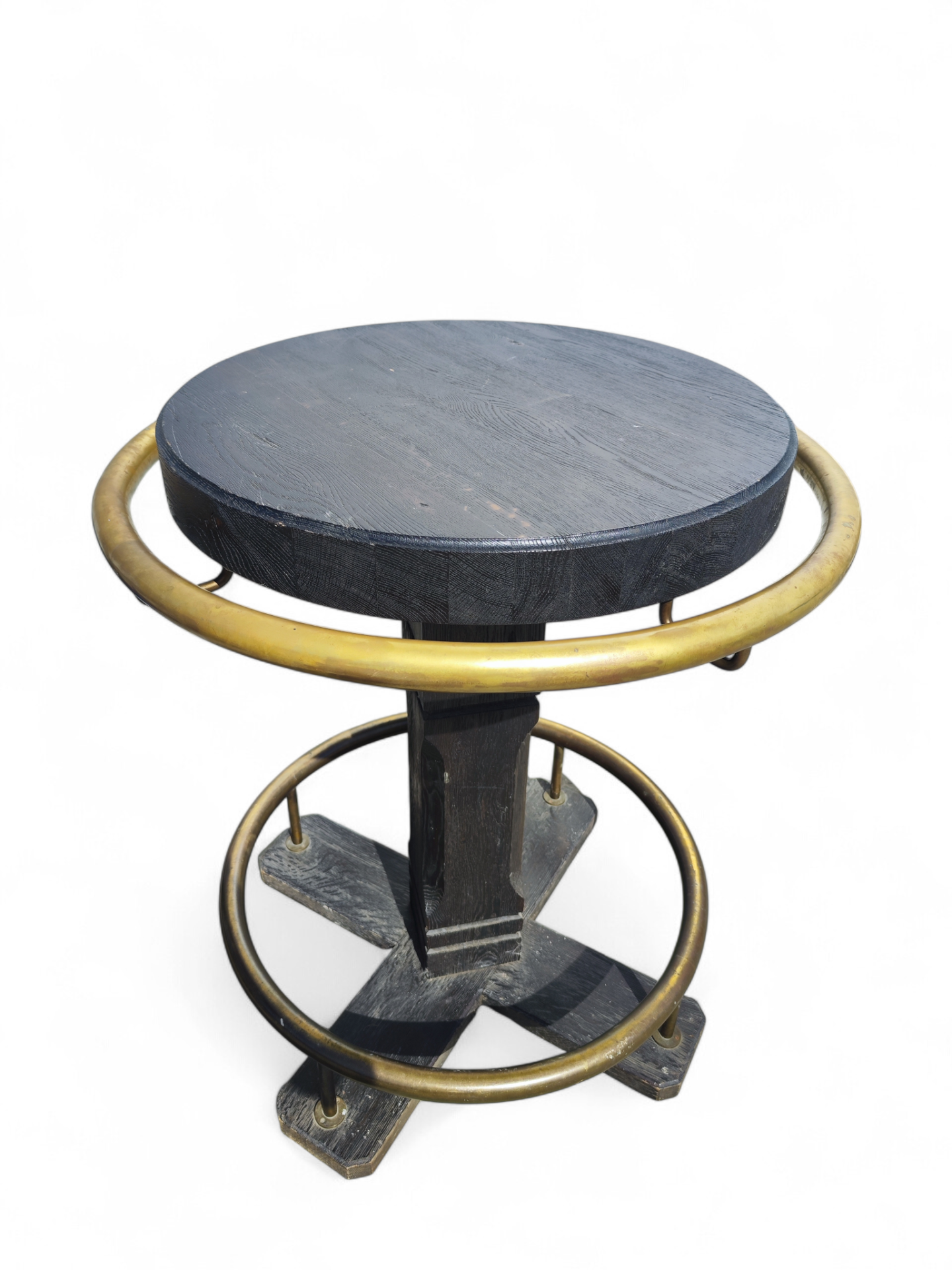 1940's ebonised bartables - Image 4