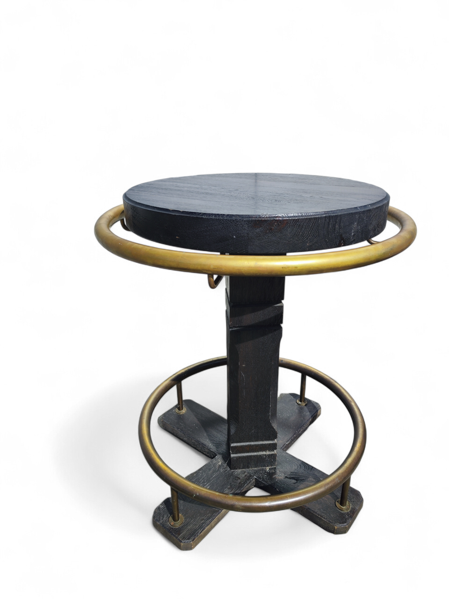 1940's ebonised bartables - Image 3