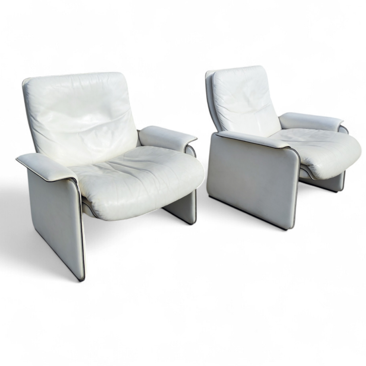 Pair of De Sede armchairs