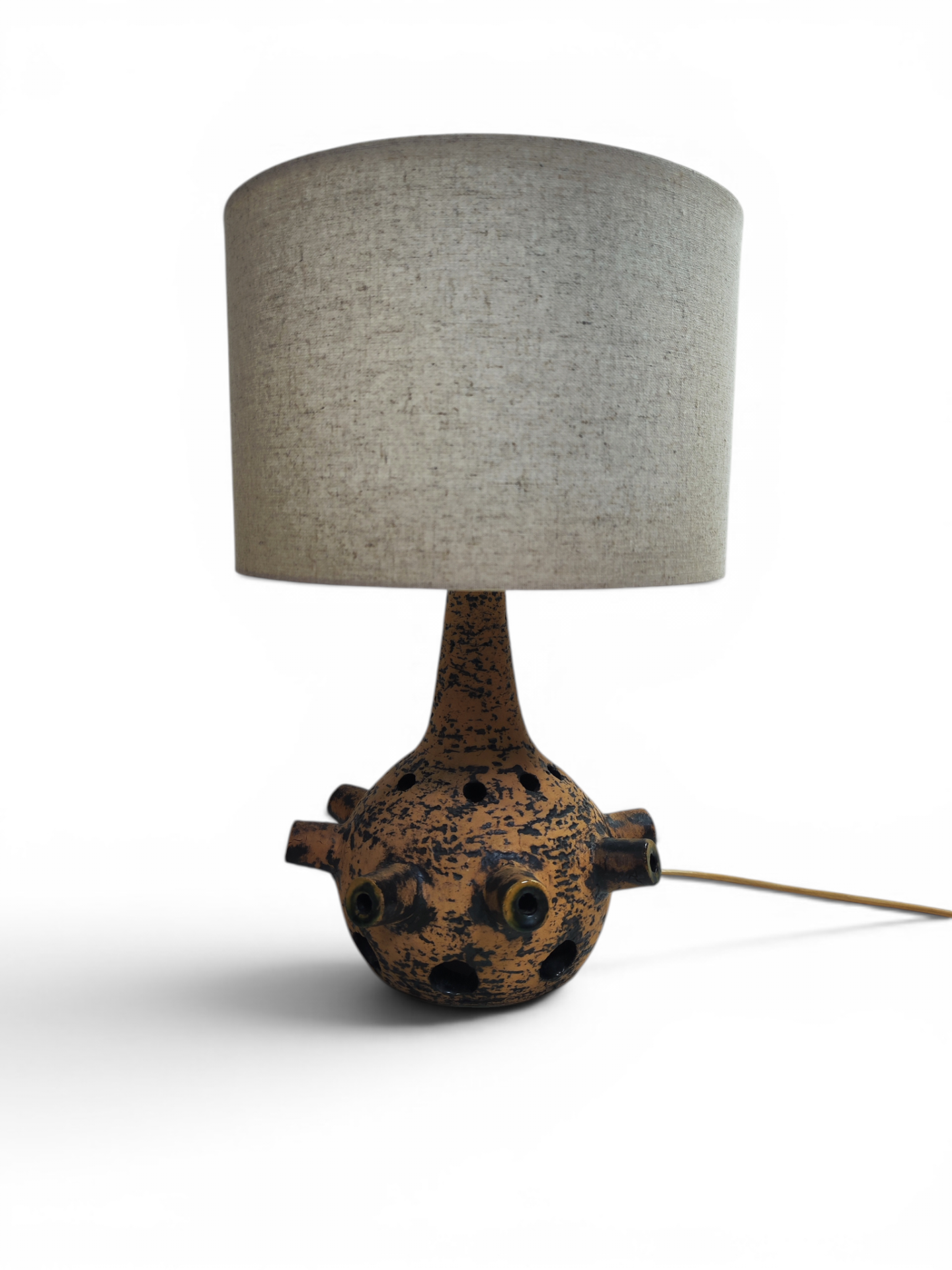 Italian ceramic lamp 1970s - Image 4