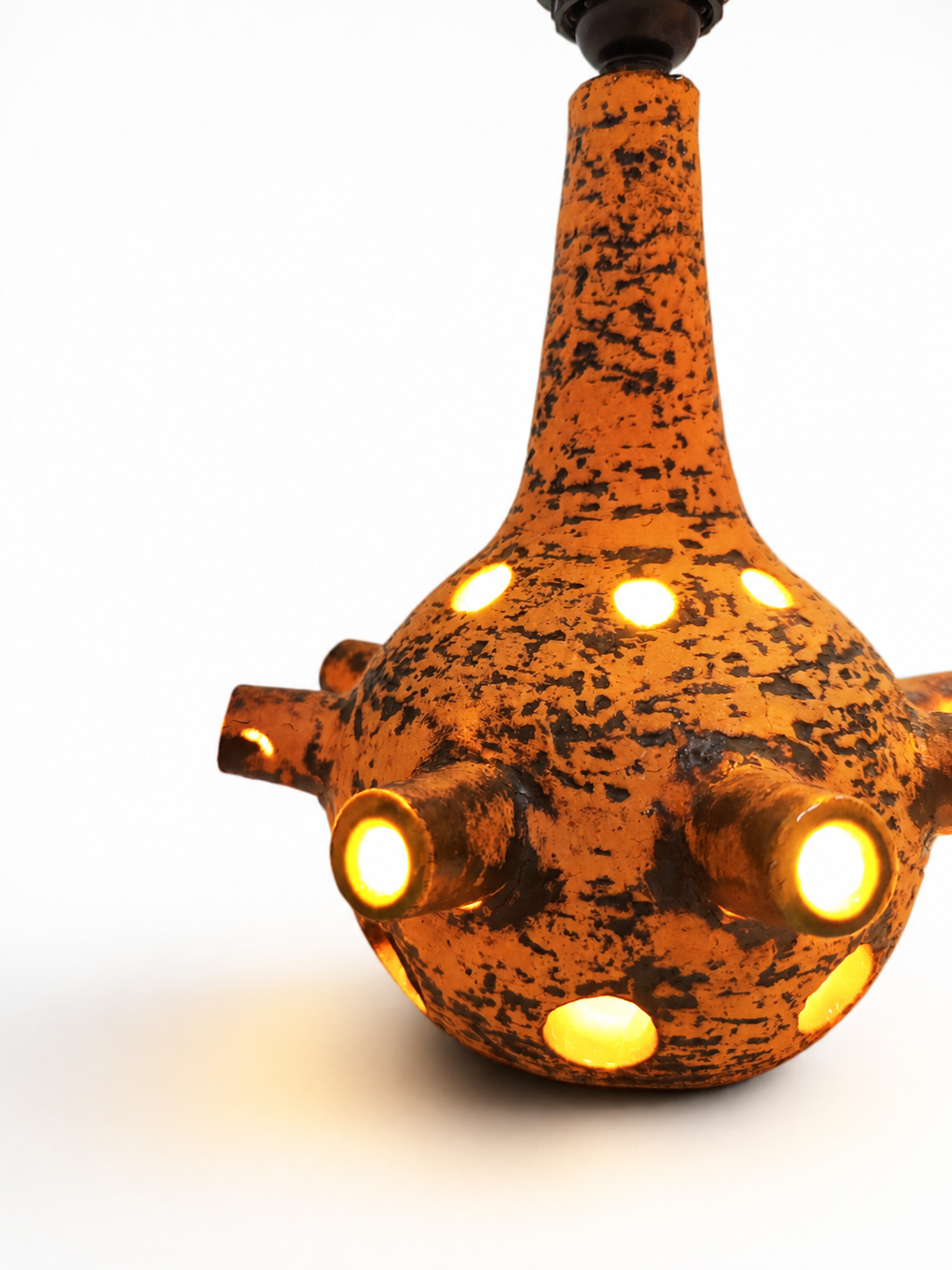 Italian ceramic lamp 1970s - Image 3