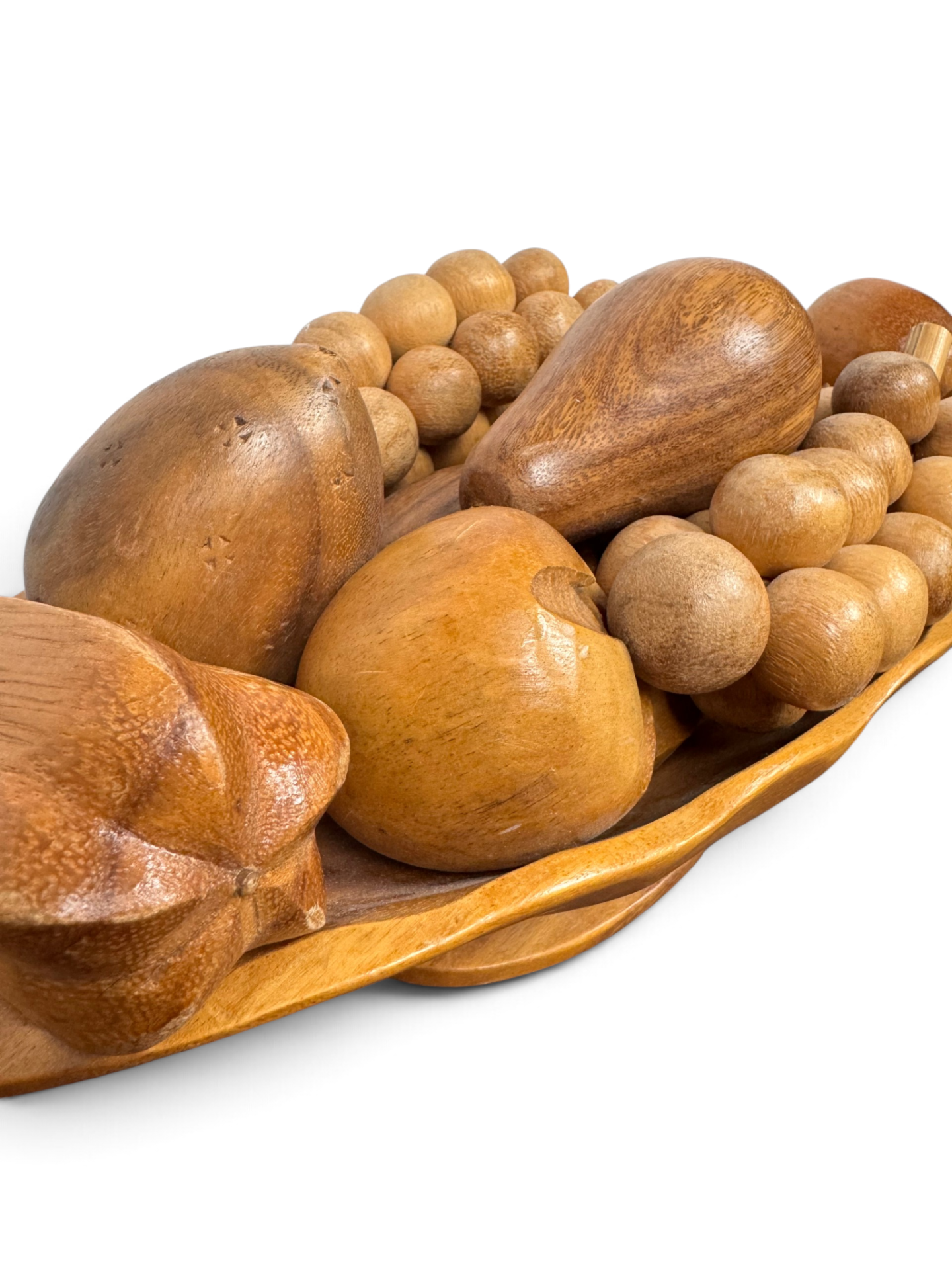 Italian wood fruit bowl - Image 2