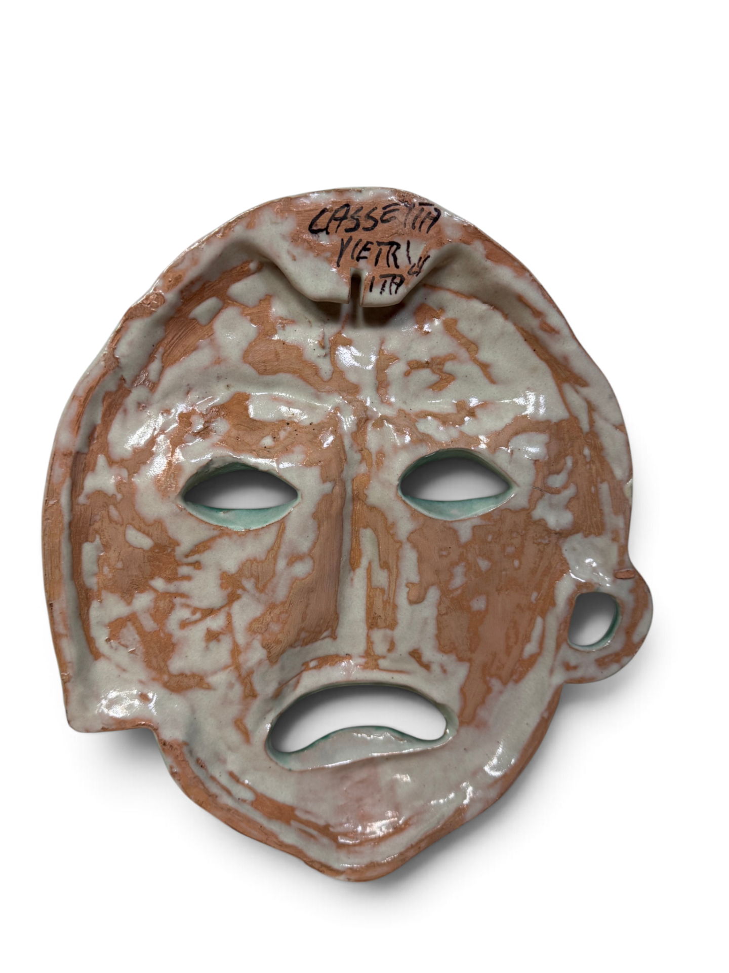 Italian ceramic decorative mask - Image 4