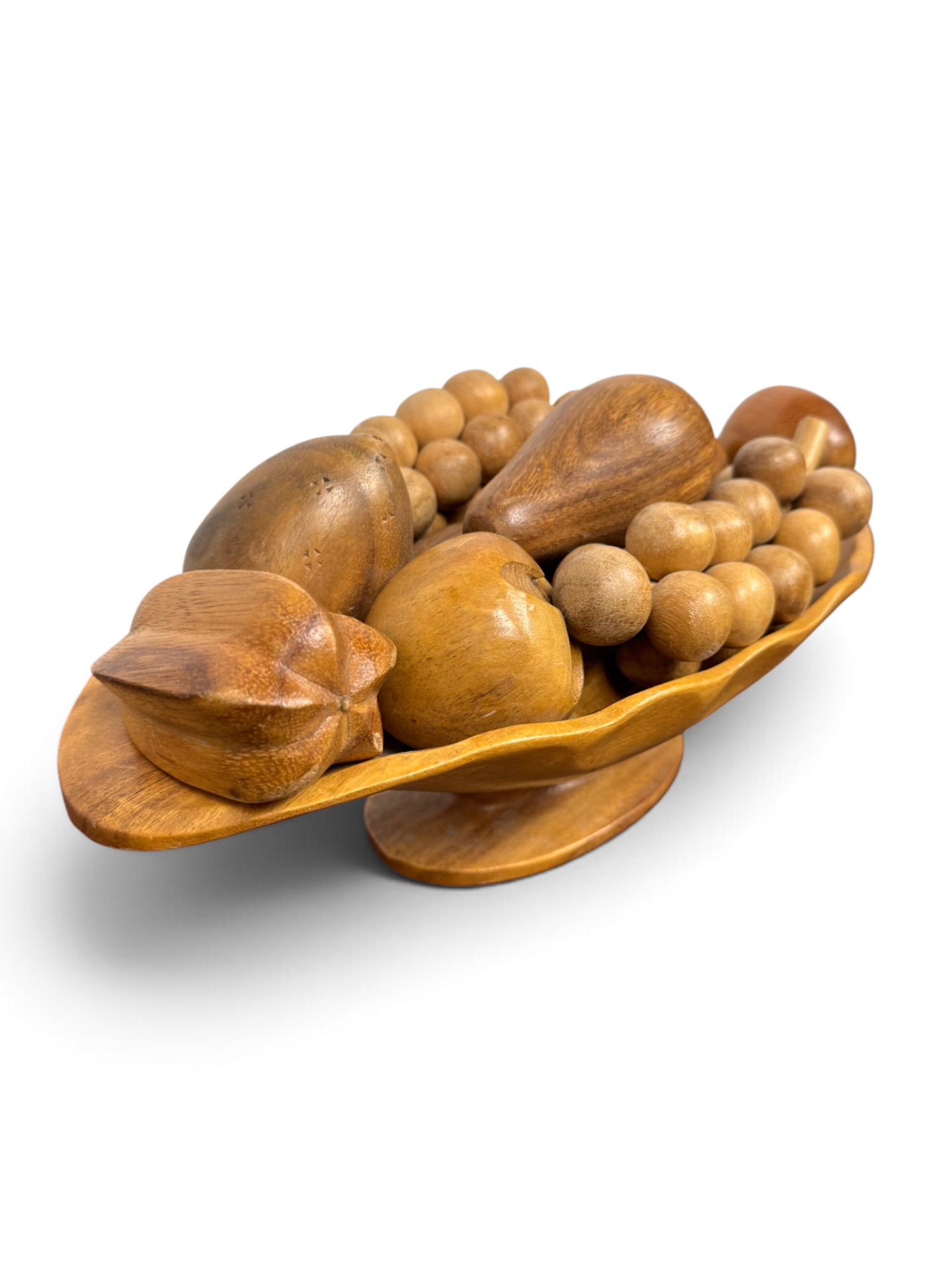 Italian wood fruit bowl - Image 3