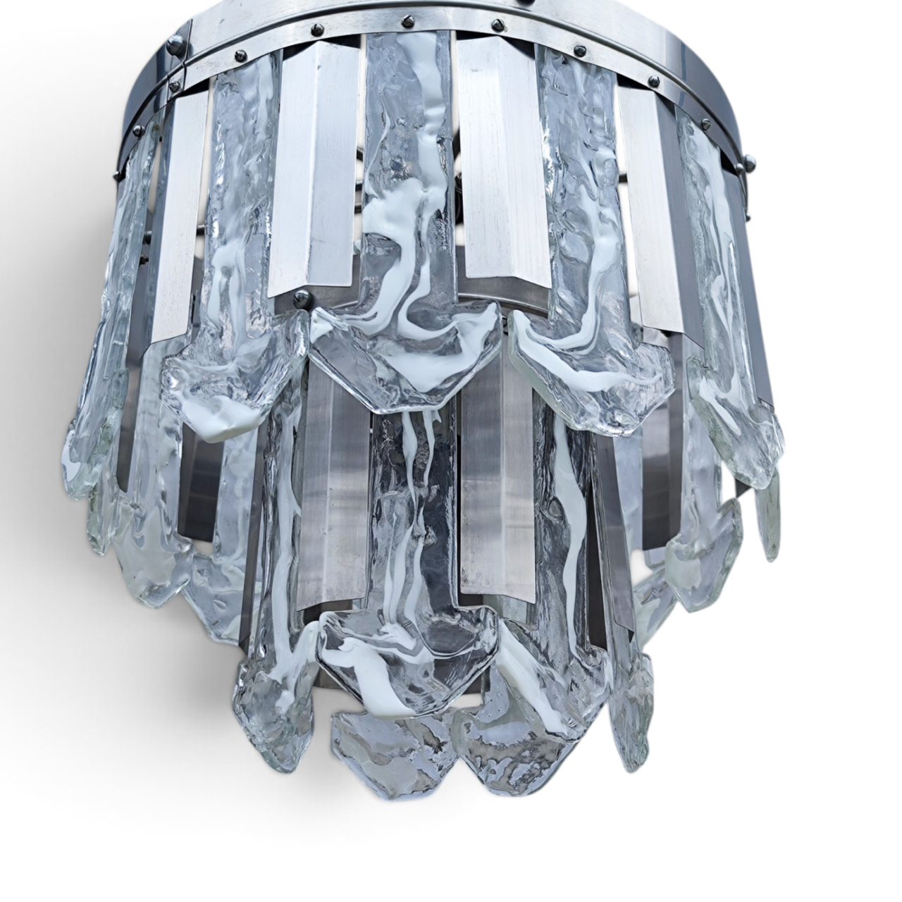 Italian Mazzega chandelier