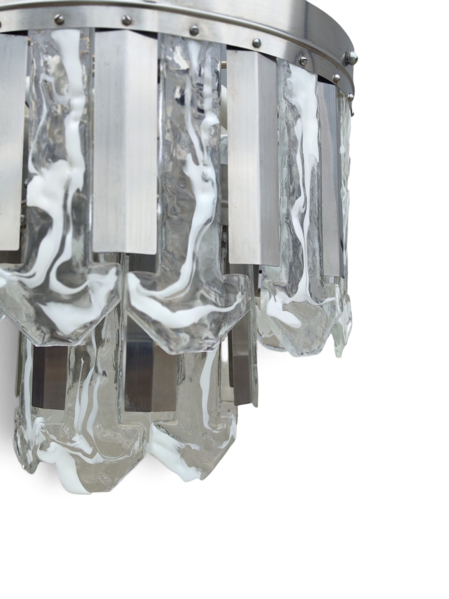 Italian Mazzega chandelier - Image 4