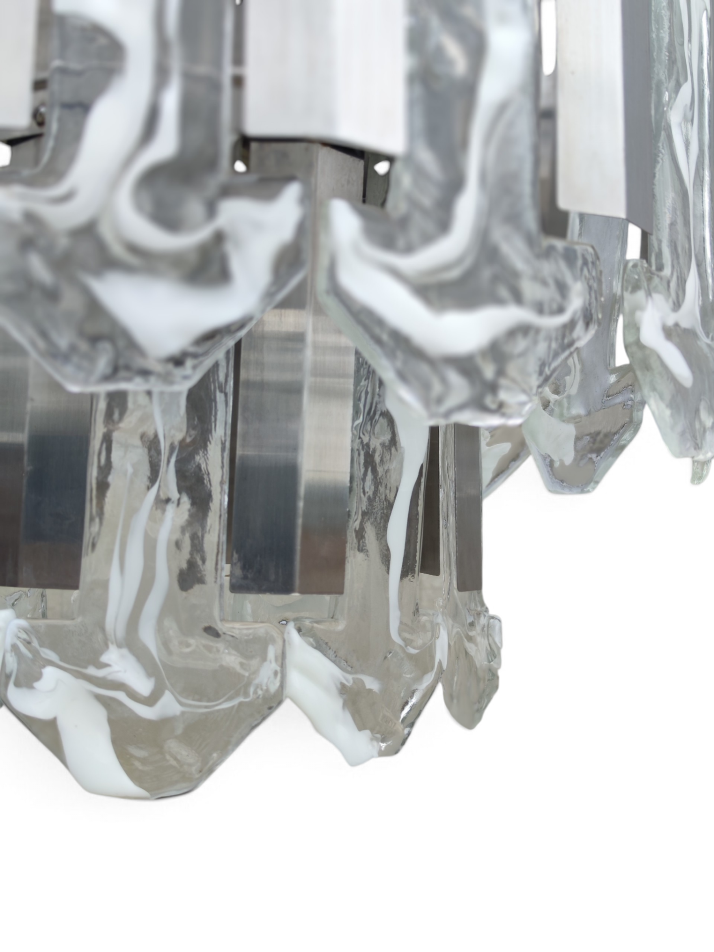 Italian Mazzega chandelier - Image 5