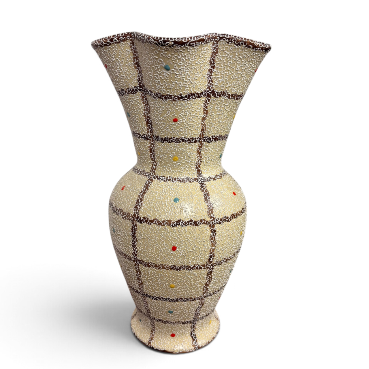 Italian vase by Rolli Deruta