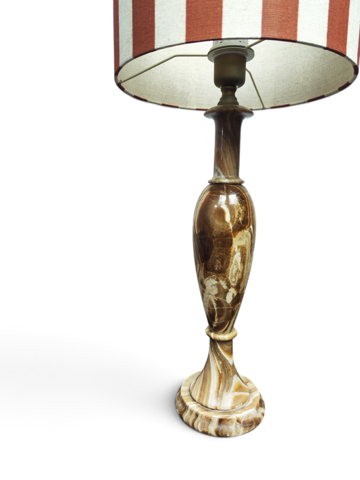 1950s Italian Onyx lamp - Image 3