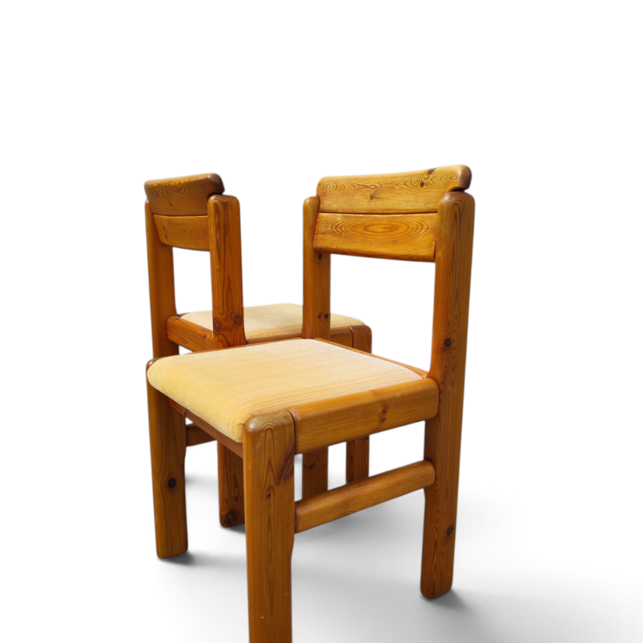 French pine dining chairs