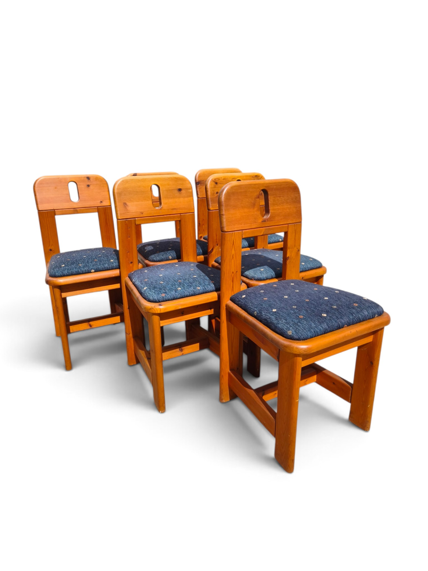 6 WASA dining chairs - Image 2