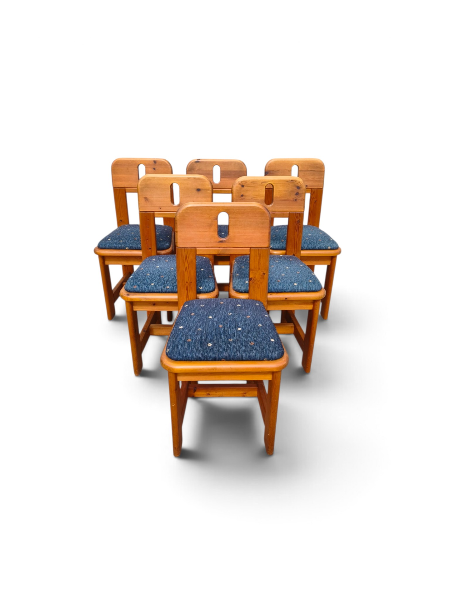 6 WASA dining chairs - Image 4